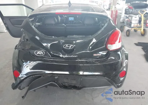 2013 Hyundai Veloster Turbo W/Blue from USA, damaged, VIN KMHTC6AEXDU167848